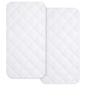2-Pack Bassinet Mattress protector