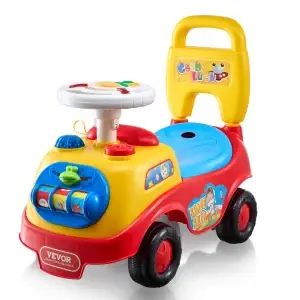 Toddler Ride Push Car  W/ Music